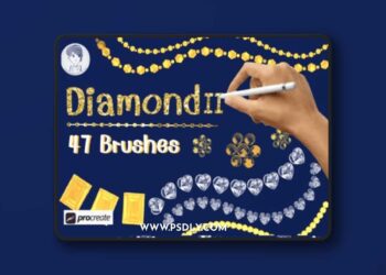 Diamond II Brush Set for Procreate