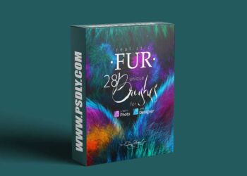 Eldar Zakirov - Realistic FUR Brushes for Affinity Photo & Designer