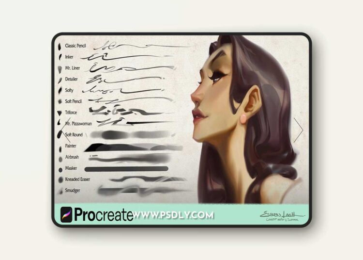 Esben Lash - LINE Brushes 1 Esben Lash LINE Brushes