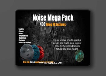 Fab - 400 Noise Texture Mega Pack