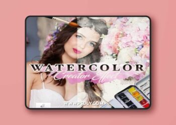 GraphicRiver - Watercolor Sketch Creator Effects Photoshop Action - 26445170