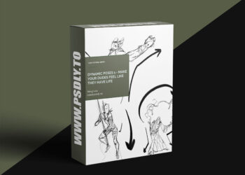 Gumroad - Anthony Jones - Dynamic Poses 1 - Make your dudes feel like they have life!