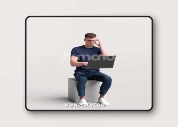 Humano - Posed 057-2878 Man 3D Model