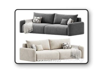 Kartos Sofa 3D Model