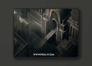 Kitbash3D - Art Deco Updated Version [Blend and fbx]