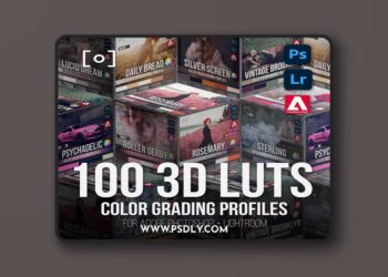 Pro EDU - Master Collection | 100 3D LUT Profiles for Adobe