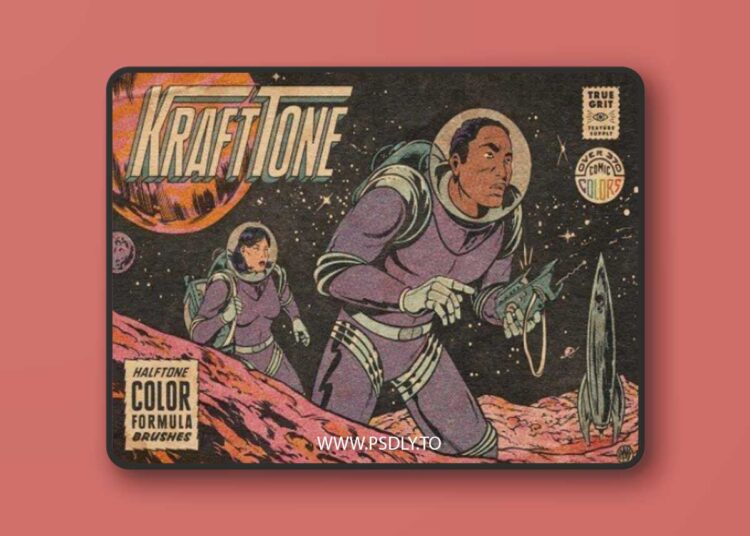 True Grit Texture Supply - KraftTone for Photoshop v1.0 1 True Grit Texture Supply - KraftTone for Photoshop v1.0