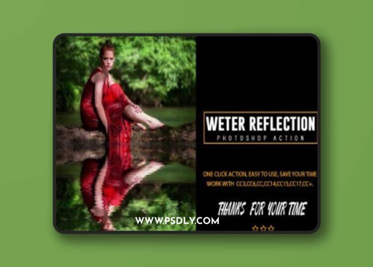 Water Reflection Photoshop Action 1 Water Reflection Photoshop Action