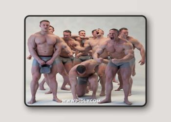 3D Scan Store – Male 06 Mega Bundle