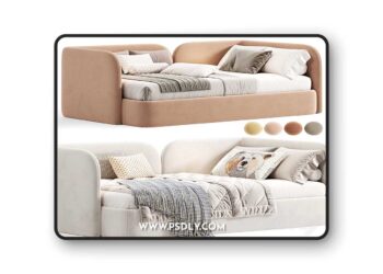 3dsky Pro - Amaliya Kids Bed by Divan