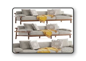 3dsky Pro - B&B italia Ayana sofa