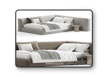 3dsky Pro - BOCA MINI BED by boca 3D Model