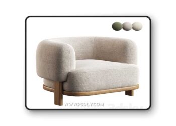 3dsky Pro - Buho Chair 3D Model