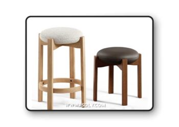3dsky Pro - Fredericia - Pioneer Stool by Maria Bruun