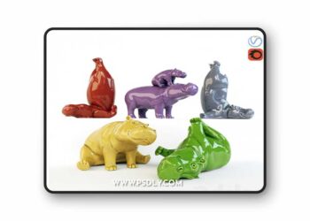 3dsky Pro - Hippos 3D Model
