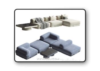 3dsky Pro - INSULA MODUlLAR Sofa Kettal