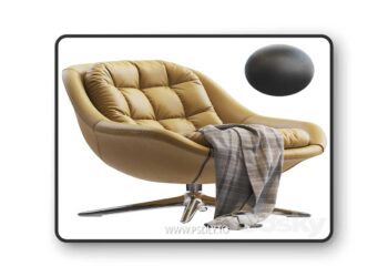 3dsky Pro - Kendall Chair by MINOTTI