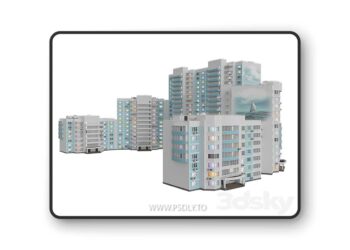 3dsky Pro - Kope M sail 7-12-18 floors 6 sections corner with mural