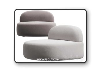 3dsky Pro - La Cividina Guest Armchair