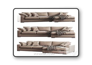 3dsky Pro - Max sofa from CAVA factory