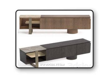 3dsky Pro - Modis Antik sideboard 3D Model