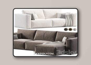 3dsky Pro - Modular Sofa Ebi Happy by Divan.ru