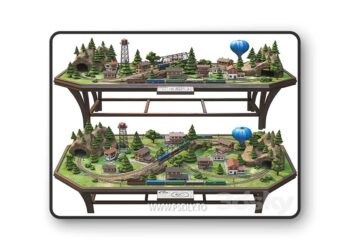 3dsky Pro - Railroad Model