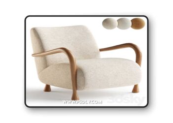 3dsky Pro - Sula chair 3D Model