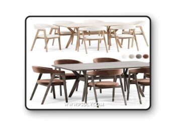 3dsky Pro - Trevor Chair, Webstr Table By Divanru