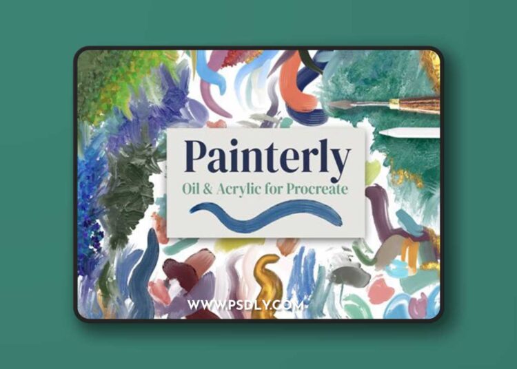 Alainajensen - Painterly Brushes for Procreate 1 Alainajensen - Painterly Brushes for Procreate