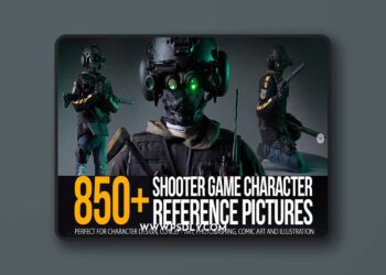 ArtStation - Grafit Studio - 850+ Shooter Game Character Reference Pictures
