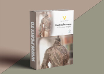 ArtStation – Tutorial on creating lace dress in Marvelous designer by Marianna Yakimova