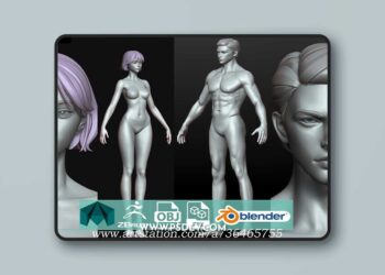 Artstation - Fantasy Female and Male Body