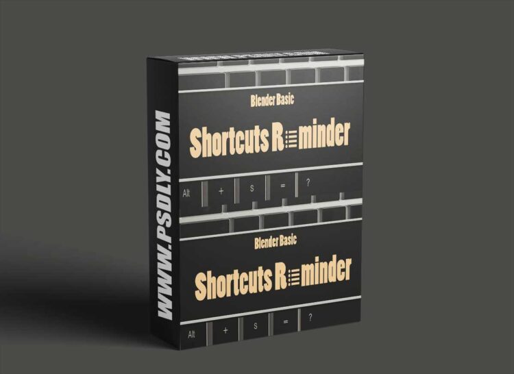 Blender Market - Blender Basic Shortcuts Reminder v1.0.2 1 Blender Market - Blender Basic Shortcuts Reminder v1.0.2
