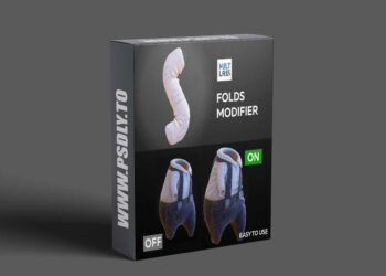 Blender Market - Folds Modifier v4