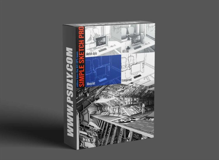 Blender Market - Simple Sketch Pro v1.1.0 1 Blender Market - Simple Sketch Pro v1.1.0