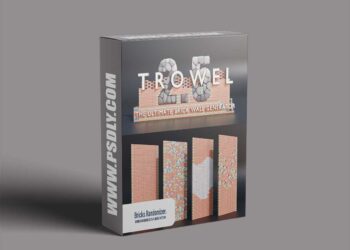Blender Market - Trowel: The Ultimate Brick Wall Generator v2.5