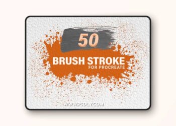 Brush Stroke Stamps - Procreate Brushes