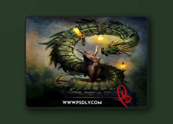 Cgtrader - GIRL AND DRAGON BY CREATIVE GEEK MB 3D Print Model