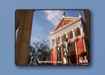 Fab - Roman Street Environment 3D Model