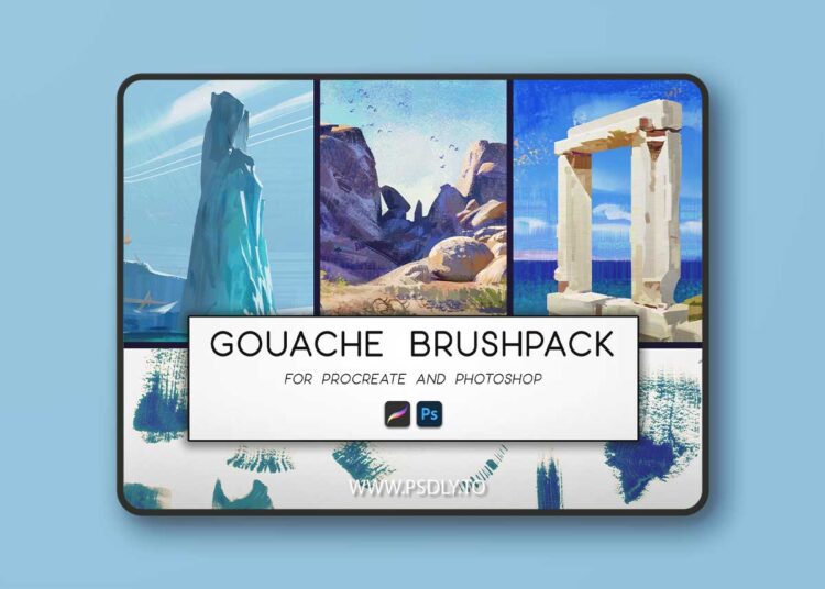 Gumroad - Tayler Olivas - Gouache Brushes & Timelapse - Photoshop & Procreate 1 Gumroad - Tayler Olivas - Gouache Brushes & Timelapse - Photoshop & Procreate