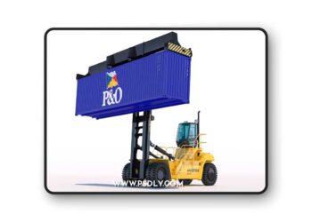 RenderHub - Container Handler 3D Model