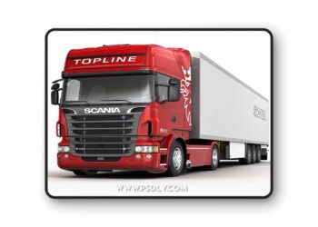RenderHub - Truck Scania R 730 3D Model