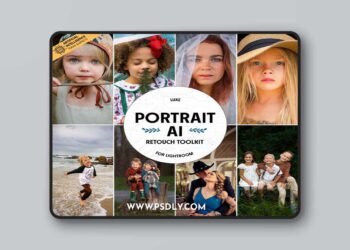 The Luxe Lens - Luxe Portrait AI Adaptive Retouch Toolkit Lightroom Presets – Desktop & Mobile