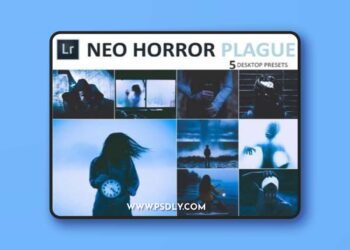 Thehungryjpeg - Neo Horror Plague Desktop Lightroom Presets 3524776
