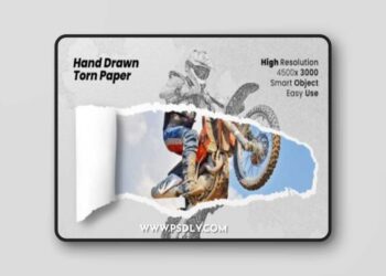 Torned Paper Psd Effect