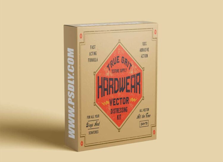 True Grit Texture Supply - Vector Distressing Kit for Illustrator 1 True Grit Texture Supply - Vector Distressing Kit for Illustrator