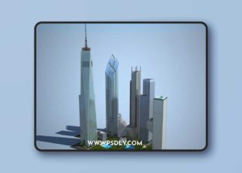 TurboSquid - New World Trade Center Complex