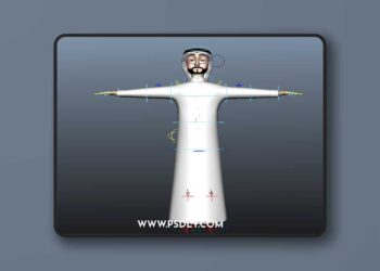 Turbosquid - Cartoon Arab Man 3D Model