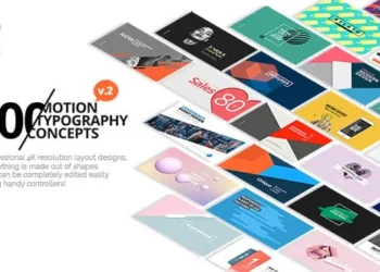 Videohive 100 Motion Typography Concepts v2 21141394